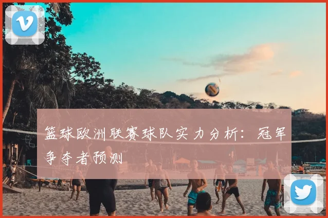 篮球欧洲联赛球队实力分析:冠军争夺者预测